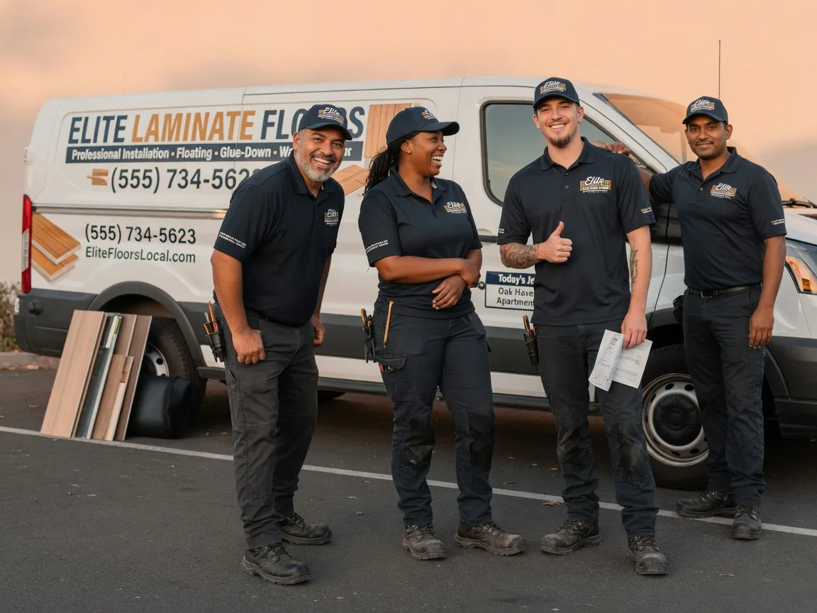 Laminate flooring installation company in Edina, MO